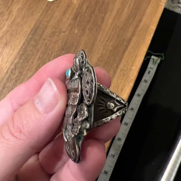 Sweetbird Studio Sterling Silver Learn And Move On Ring 6.75 - Picture 7 of 8